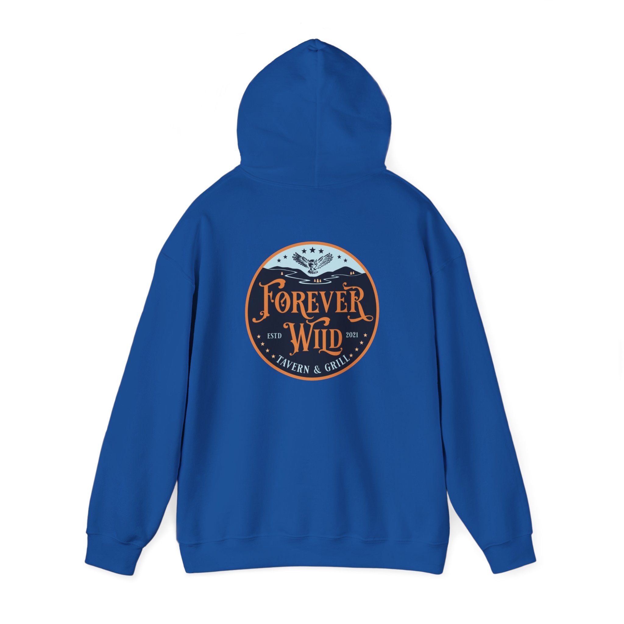 Forever Wild Tavern hoodie | Pullover Sweatshirt, Both Sides
