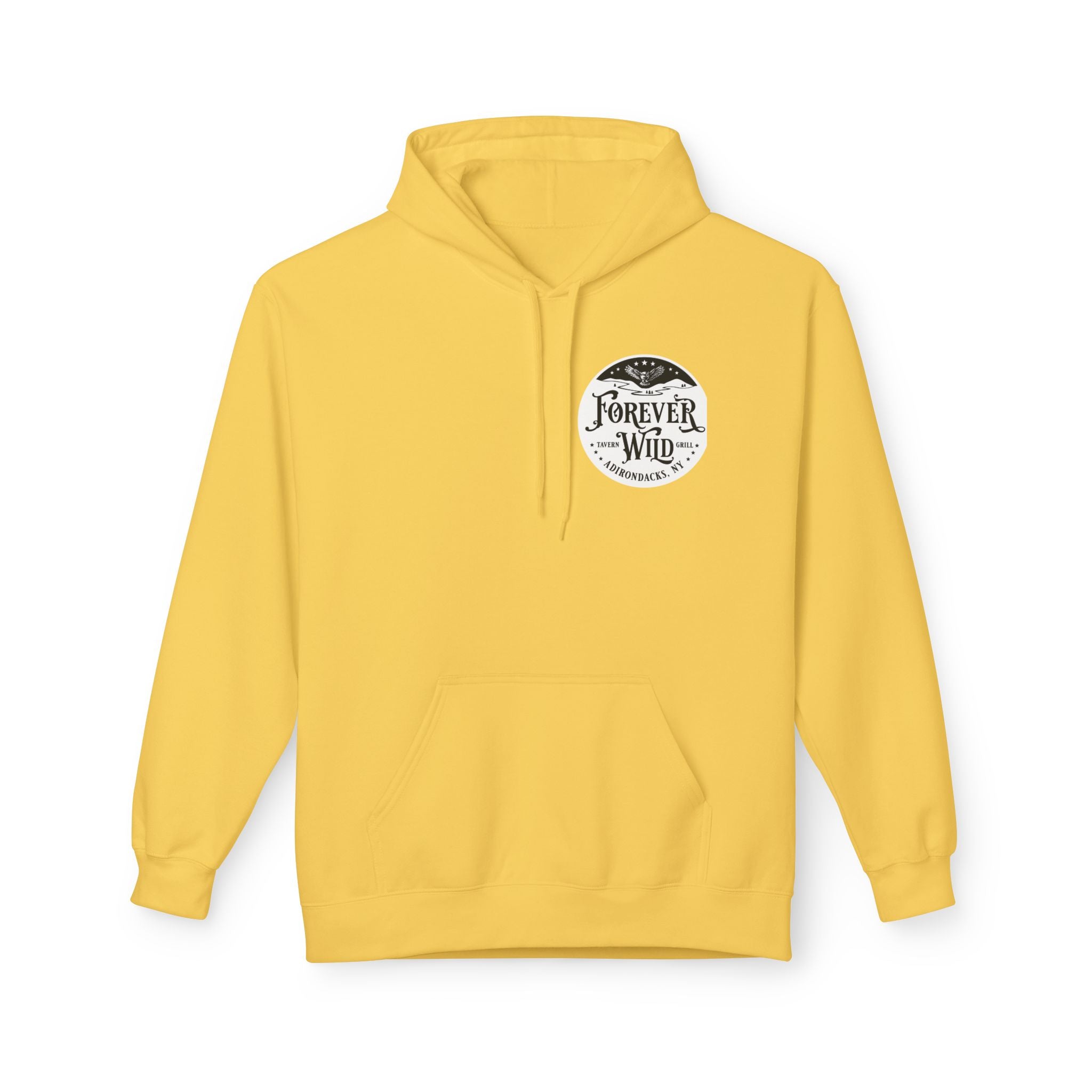 Forever Wild Tavern Snowmobile Hoodie | Winter Logo UNISEX