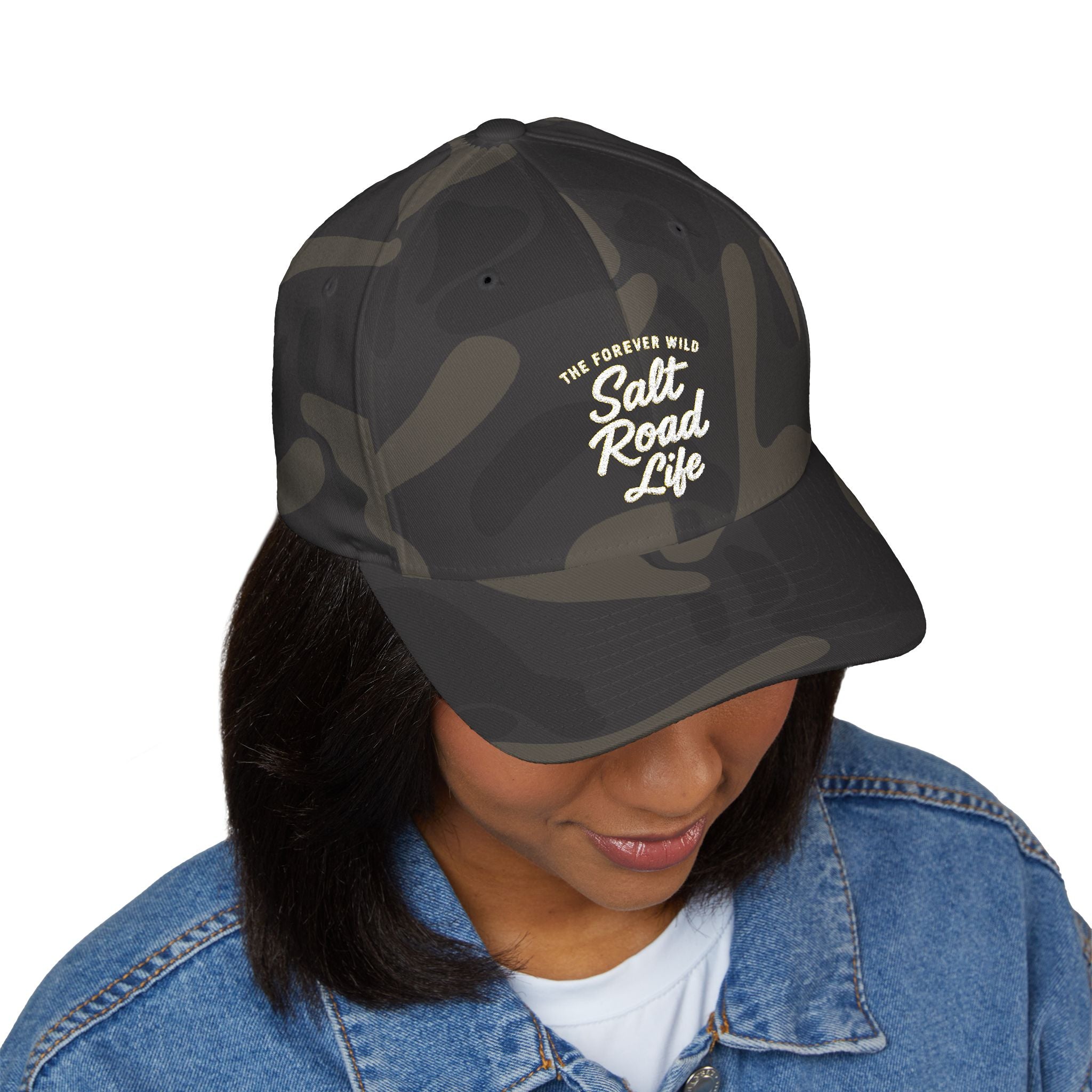 Salt Road Life Embroidery Cap | Closed-Back Structured Cap