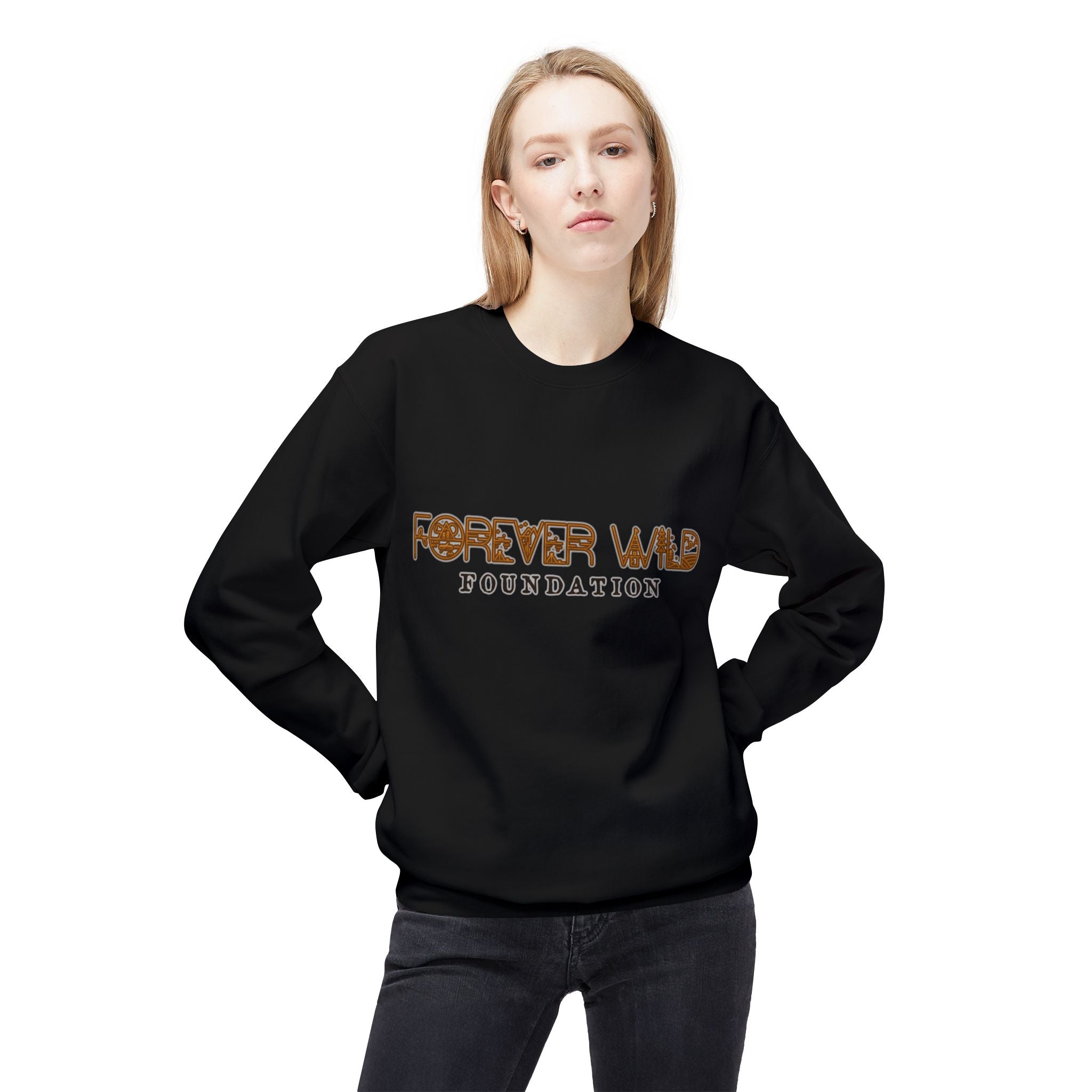 Forever Wild Foundation crewneck sweatshirt | Adirondacks Mercandise
