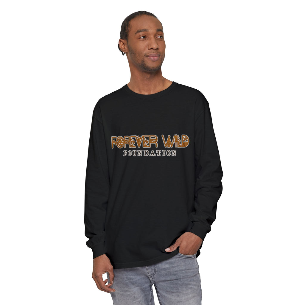 Forever Wild Foundation logo Long Sleeve T-Shirt | Nature Conservation