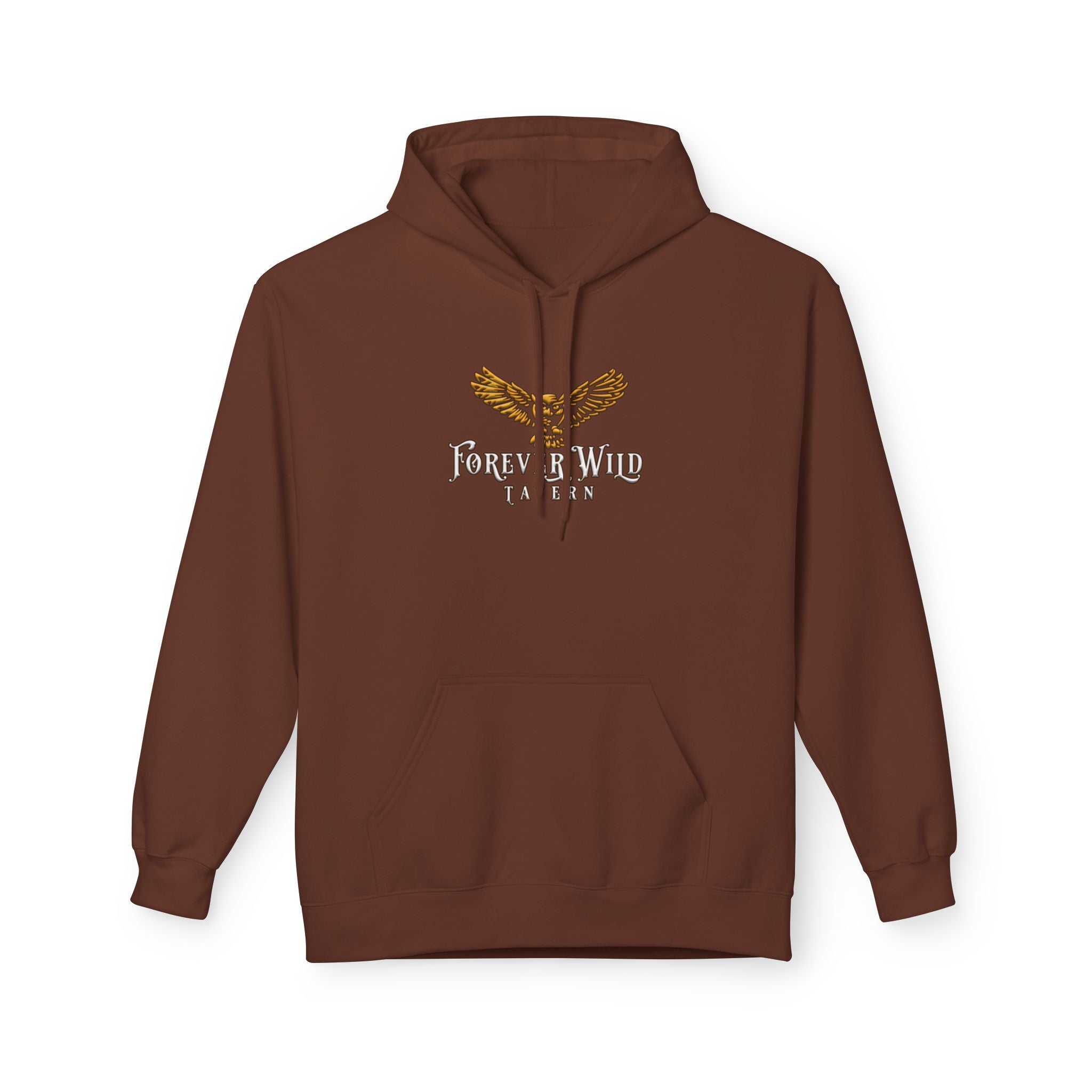 Forever Wild Tavern Hoodie — Historic Logo Large Front Logo