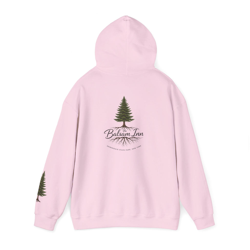 Hoodie - Balsam Inn Pine Tree Hoodie with Roots Logo