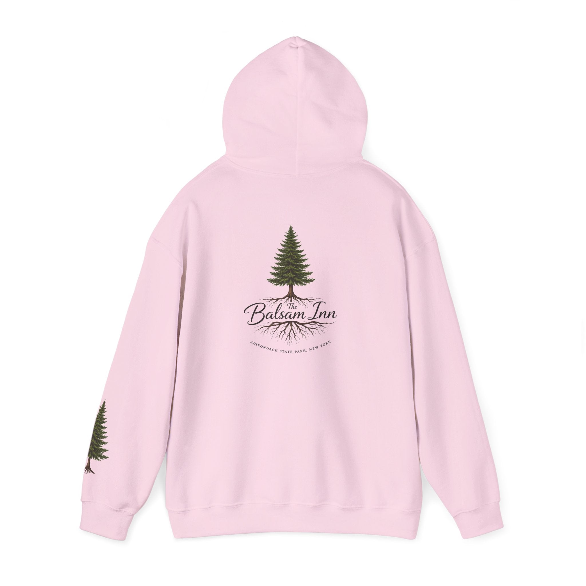 Hoodie - Balsam Inn Pine Tree Hoodie with Roots Logo
