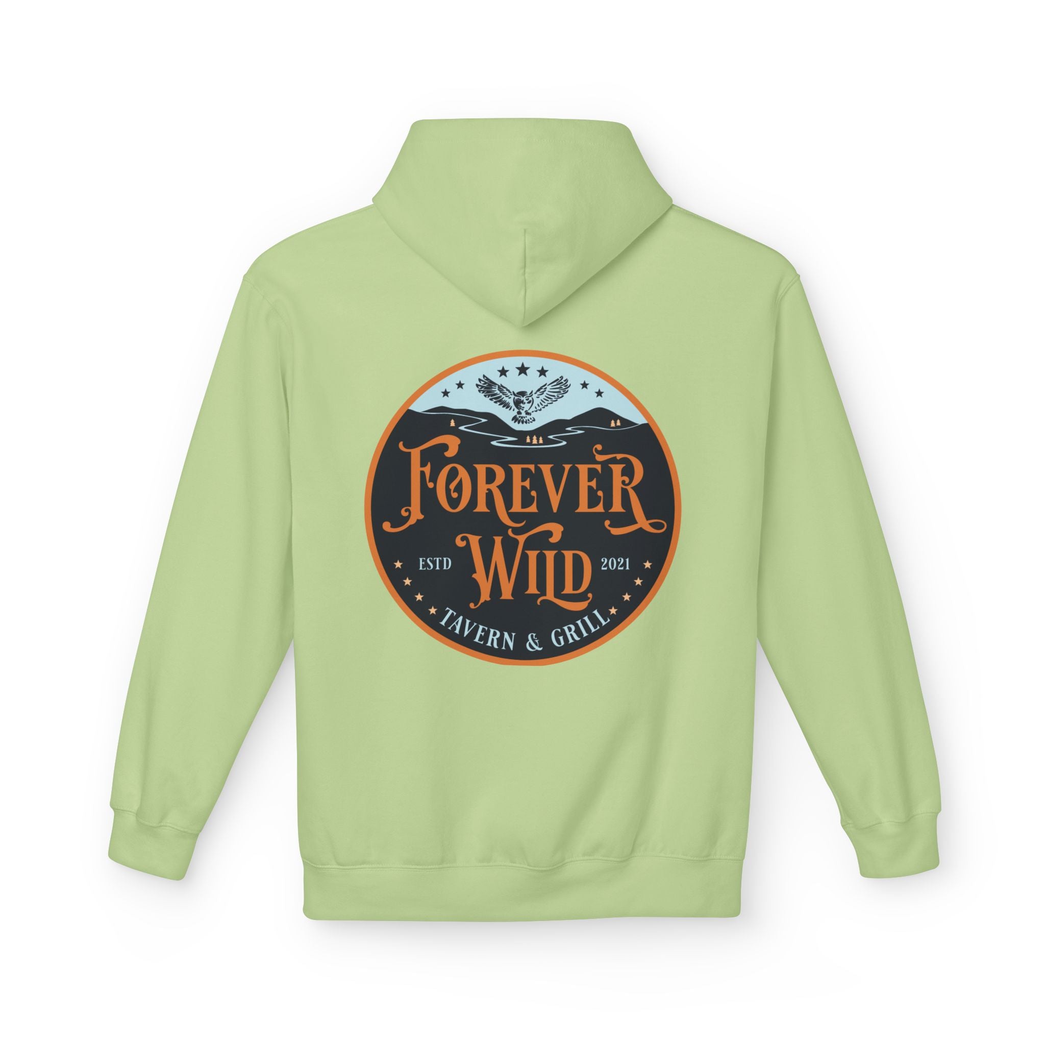 Forever Wild Tavern  | Vintage badge logo sweatshirt.