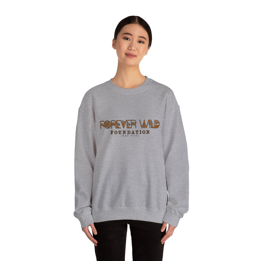 Forever Wild Foundation text sweatshirt | Crewneck Sweatshirt