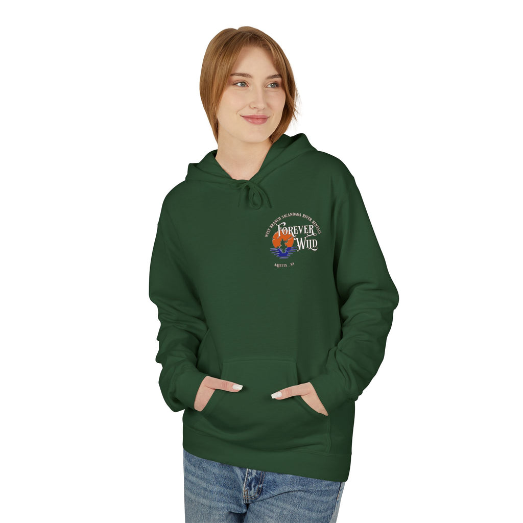 Forever Wild Tavern Adirondack Hoodie — Summer Logo