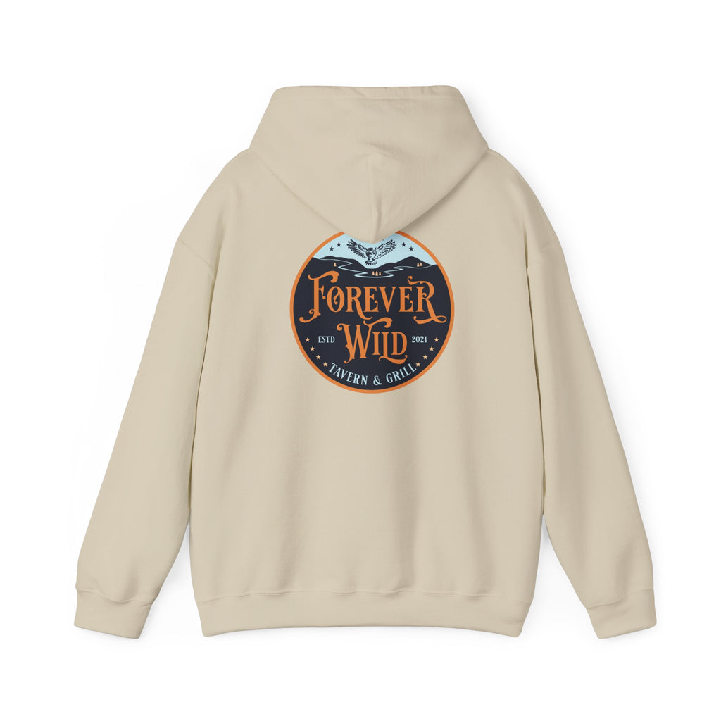 Forever Wild Tavern hoodie | Pullover Sweatshirt, Both Sides