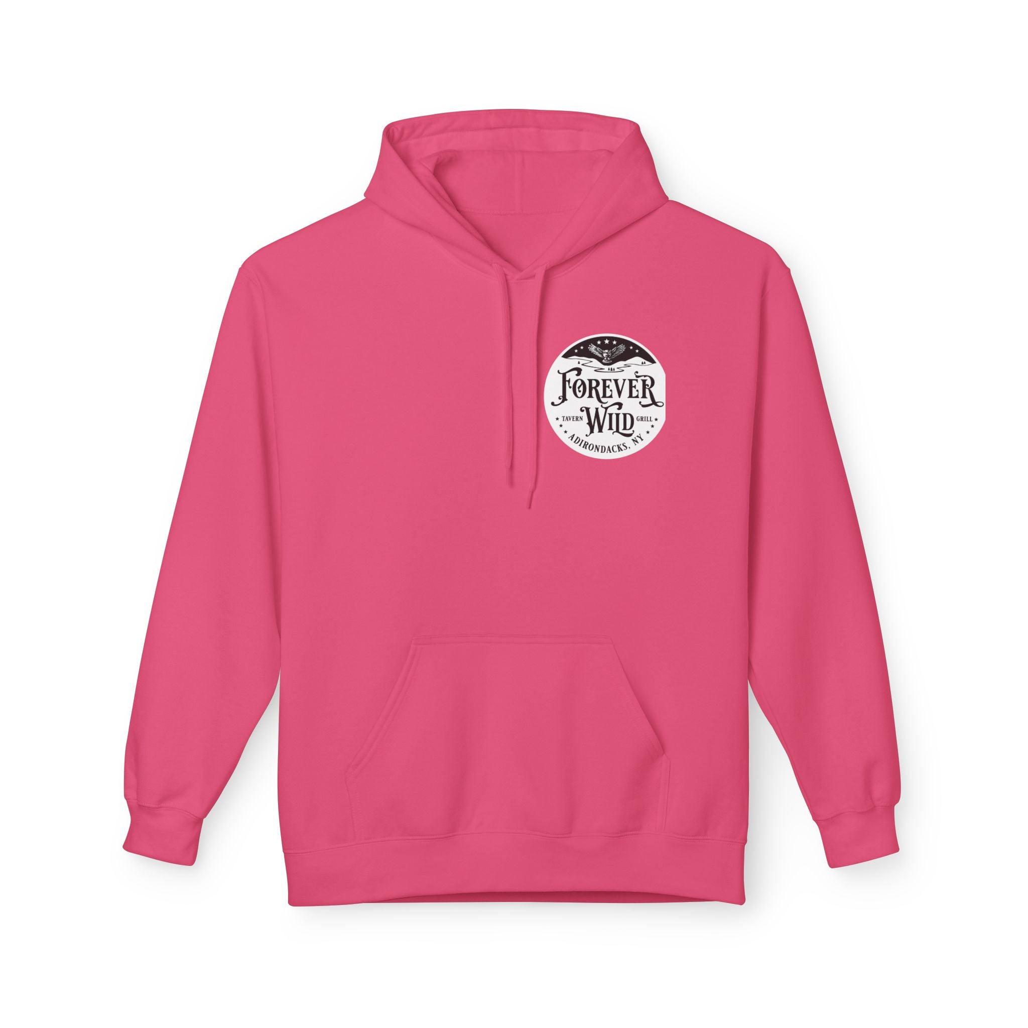 Forever Wild Tavern Snowmobile Hoodie | Winter Logo UNISEX