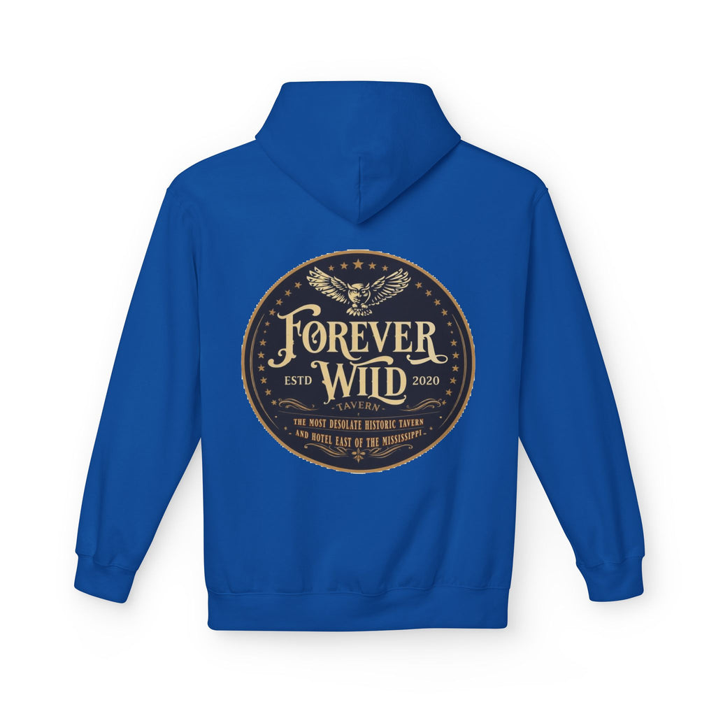 Forever Wild Tavern Hoodie — Historic Logo Large Front Logo