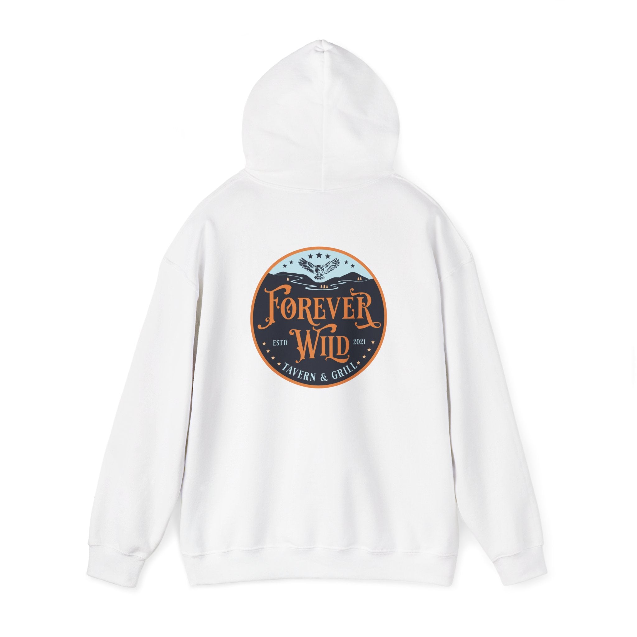 Forever Wild Tavern hoodie | Pullover Sweatshirt, Both Sides