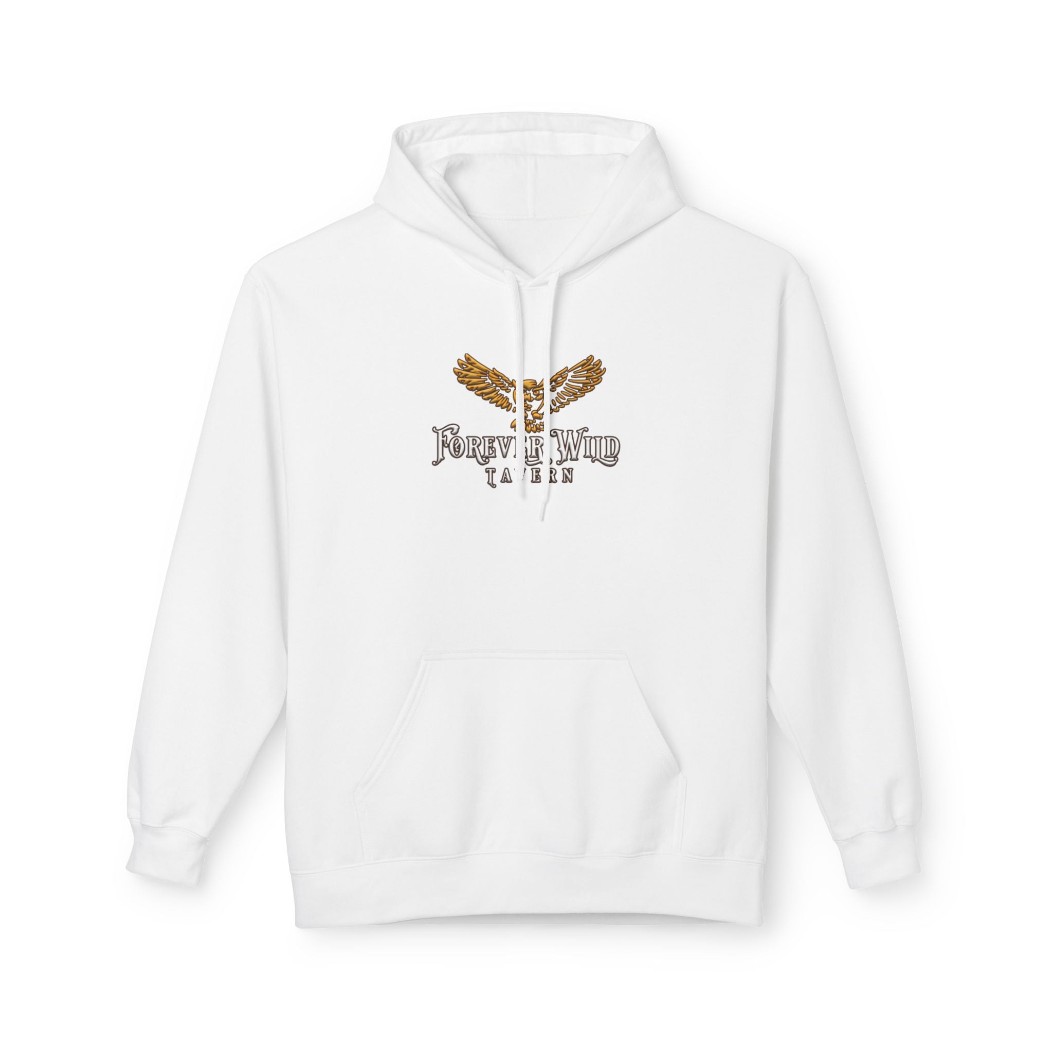 Forever Wild Tavern Hoodie — Historic Logo Large Front Logo