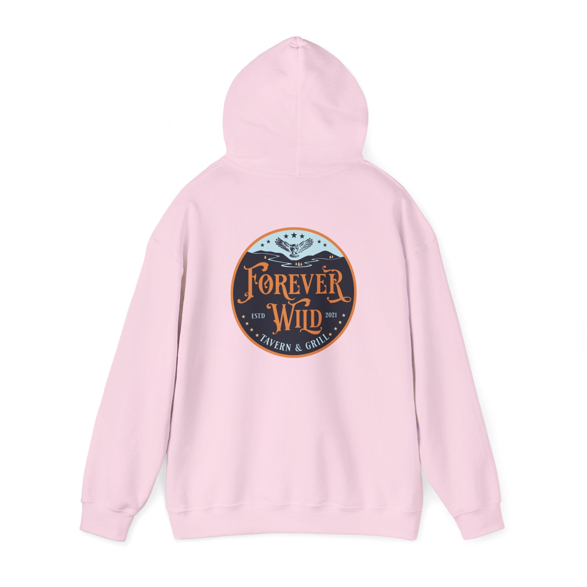 Forever Wild Tavern hoodie | Pullover Sweatshirt, Both Sides