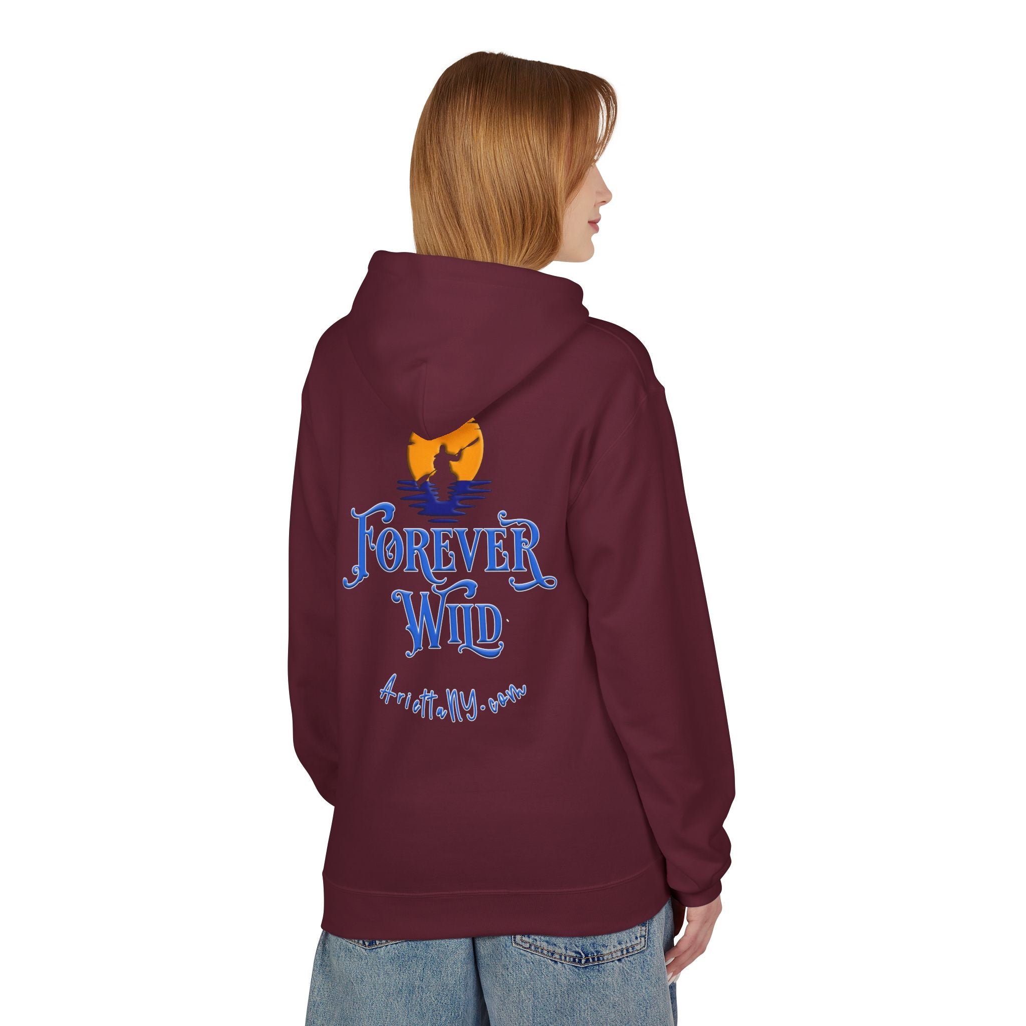 Forever Wild Tavern Adirondack Hoodie — Summer Logo