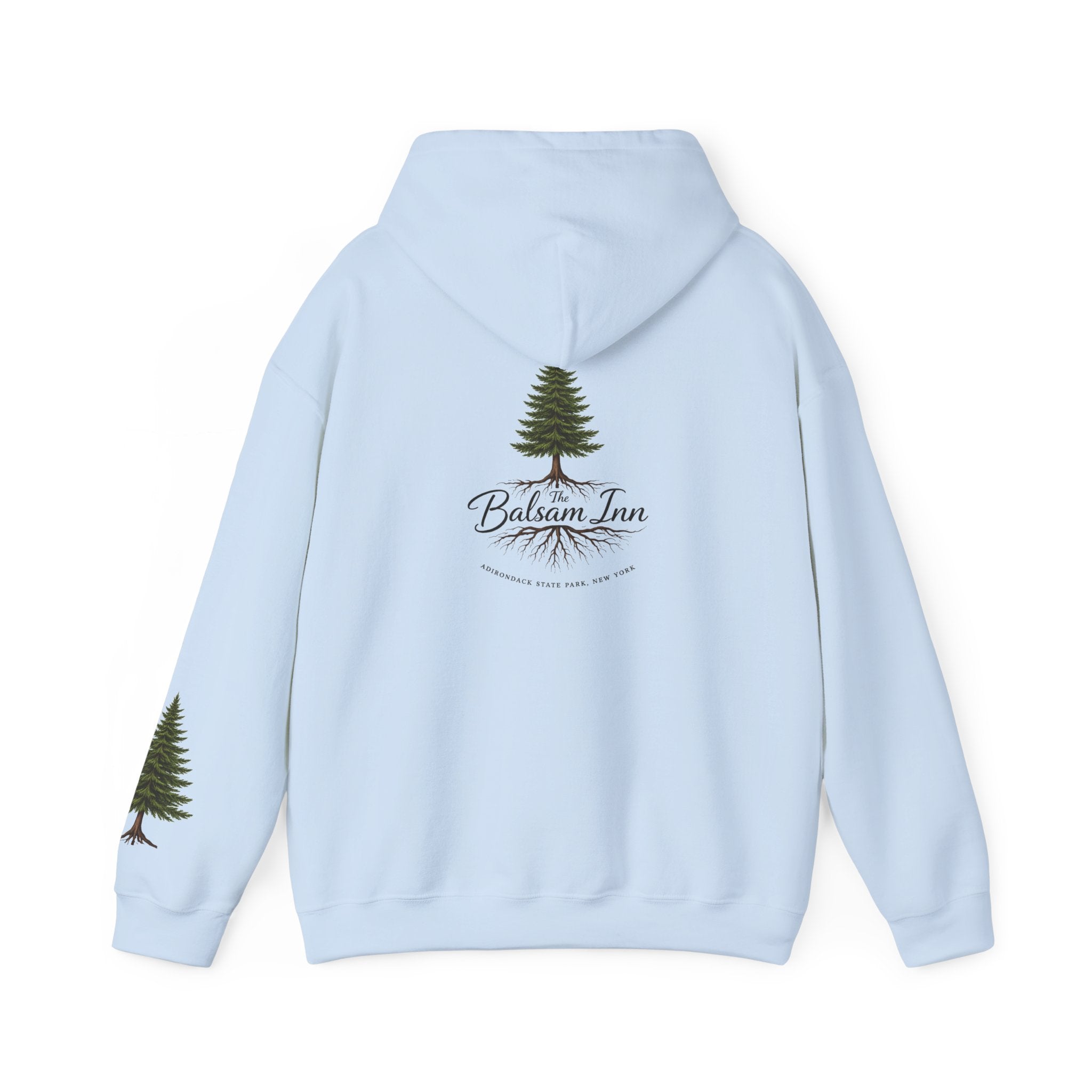 Hoodie - Balsam Inn Pine Tree Hoodie with Roots Logo