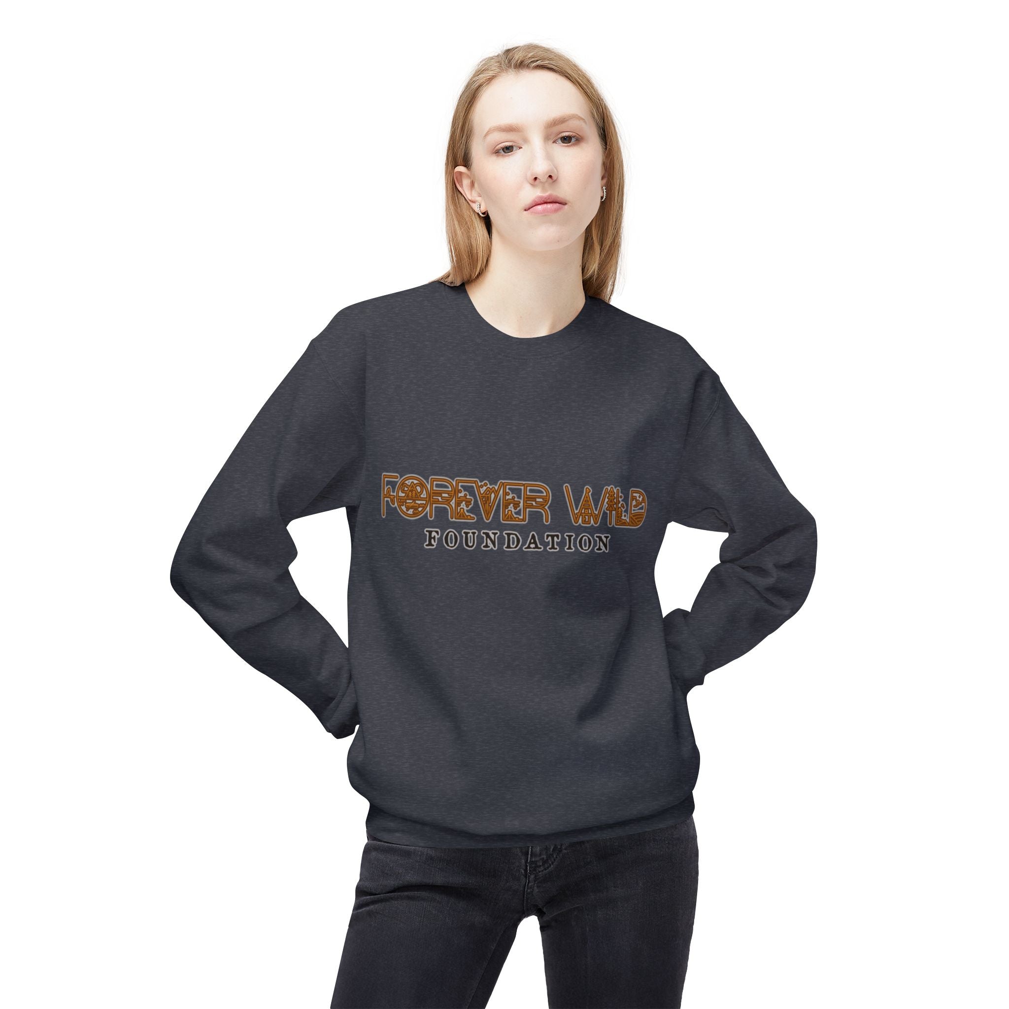 Forever Wild Foundation crewneck sweatshirt | Adirondacks Mercandise