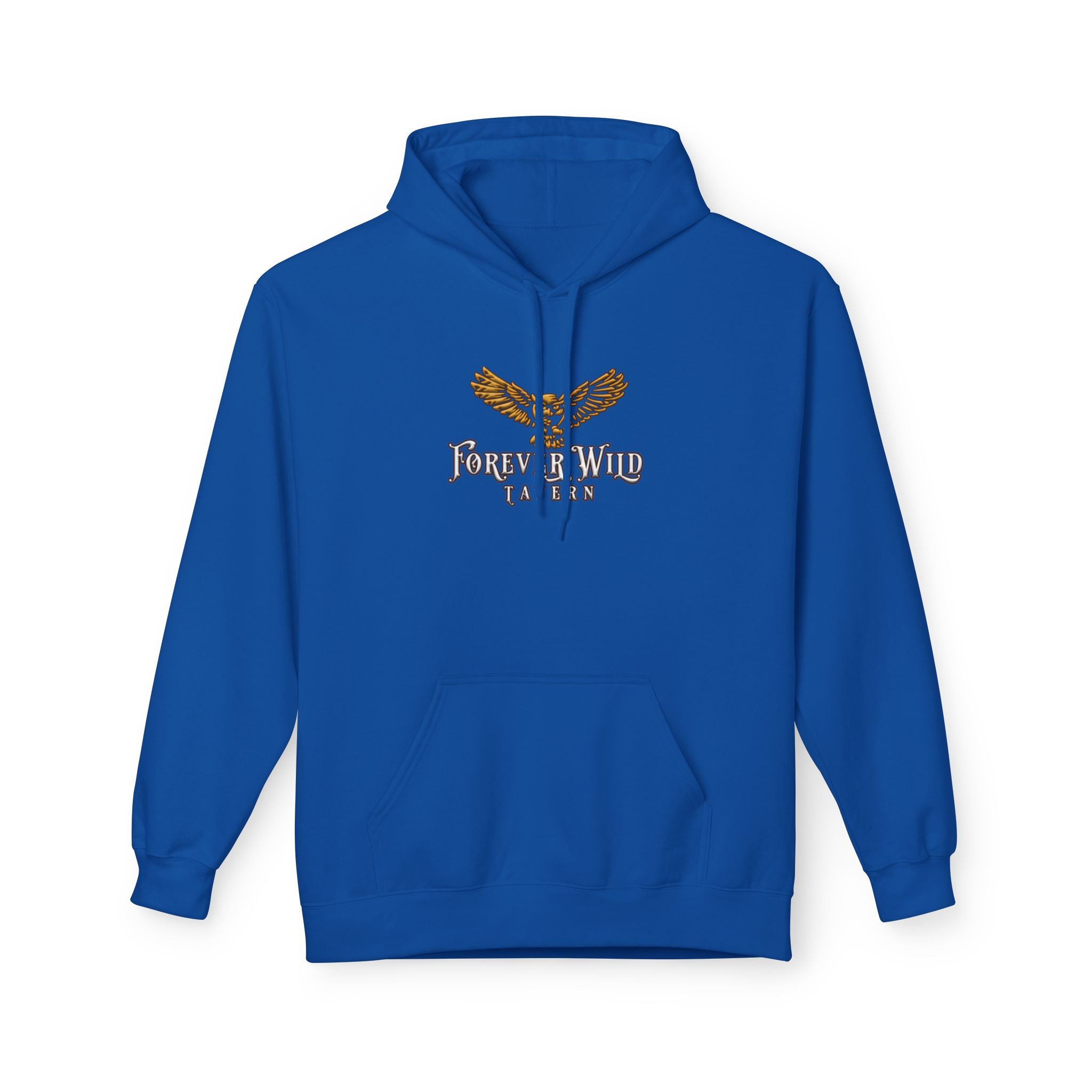 Forever Wild Tavern Hoodie — Historic Logo Large Front Logo