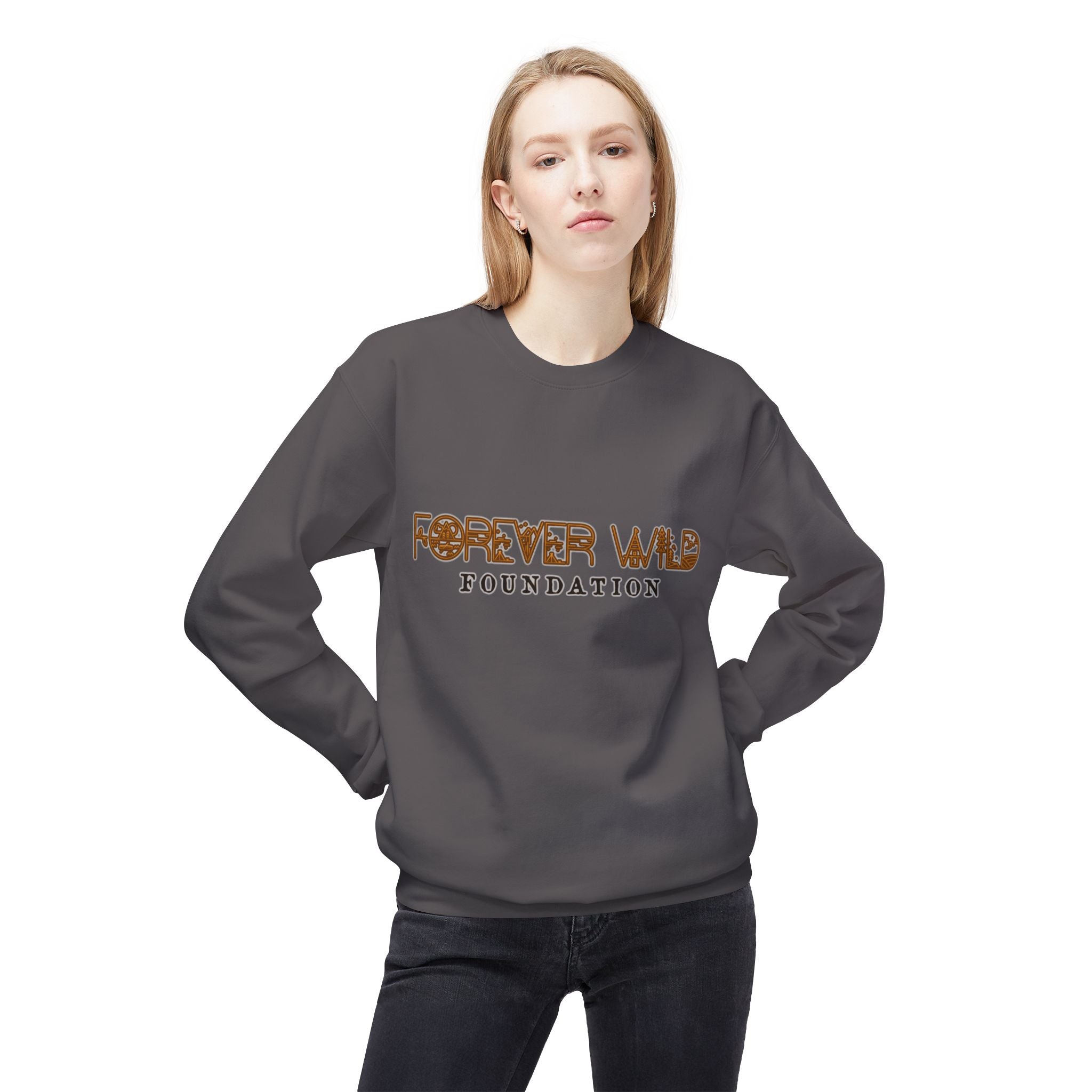 Forever Wild Foundation crewneck sweatshirt | Adirondacks Mercandise