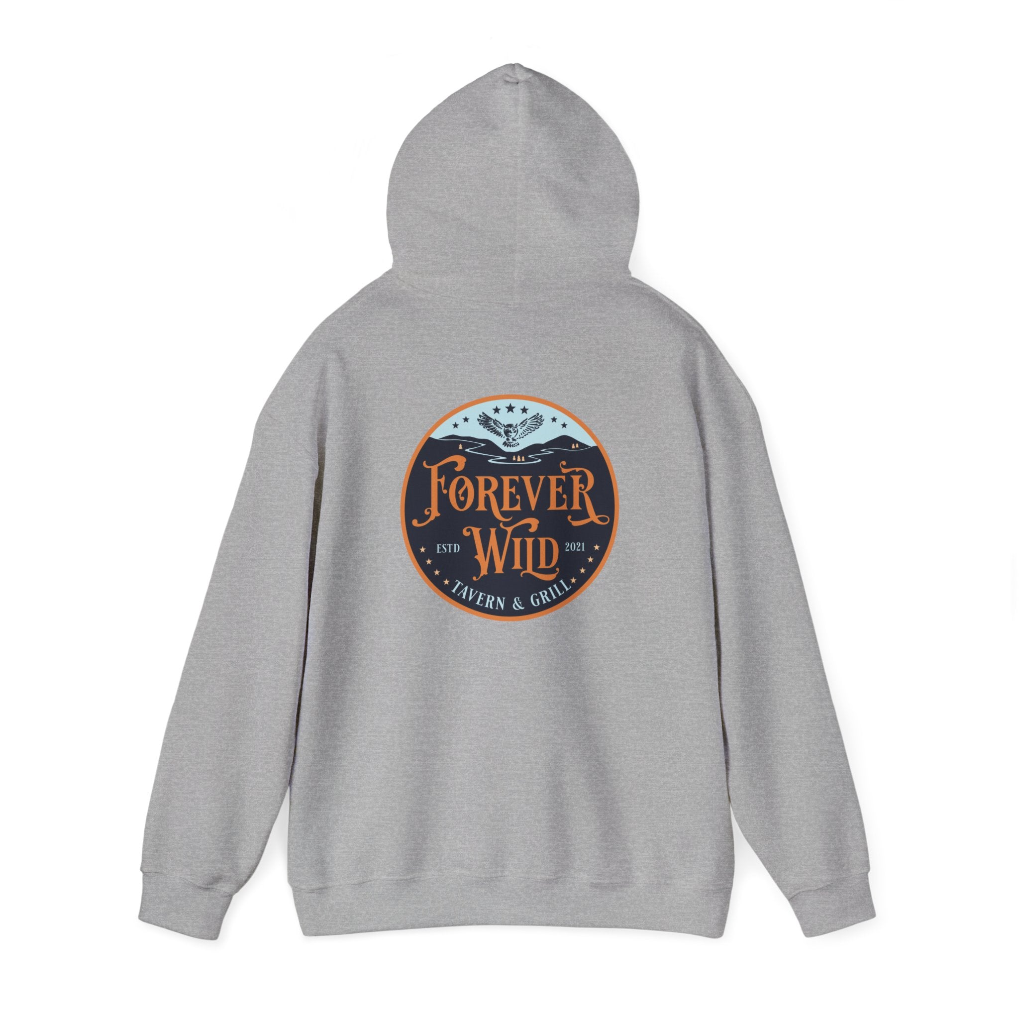 Forever Wild Tavern hoodie | Pullover Sweatshirt, Both Sides