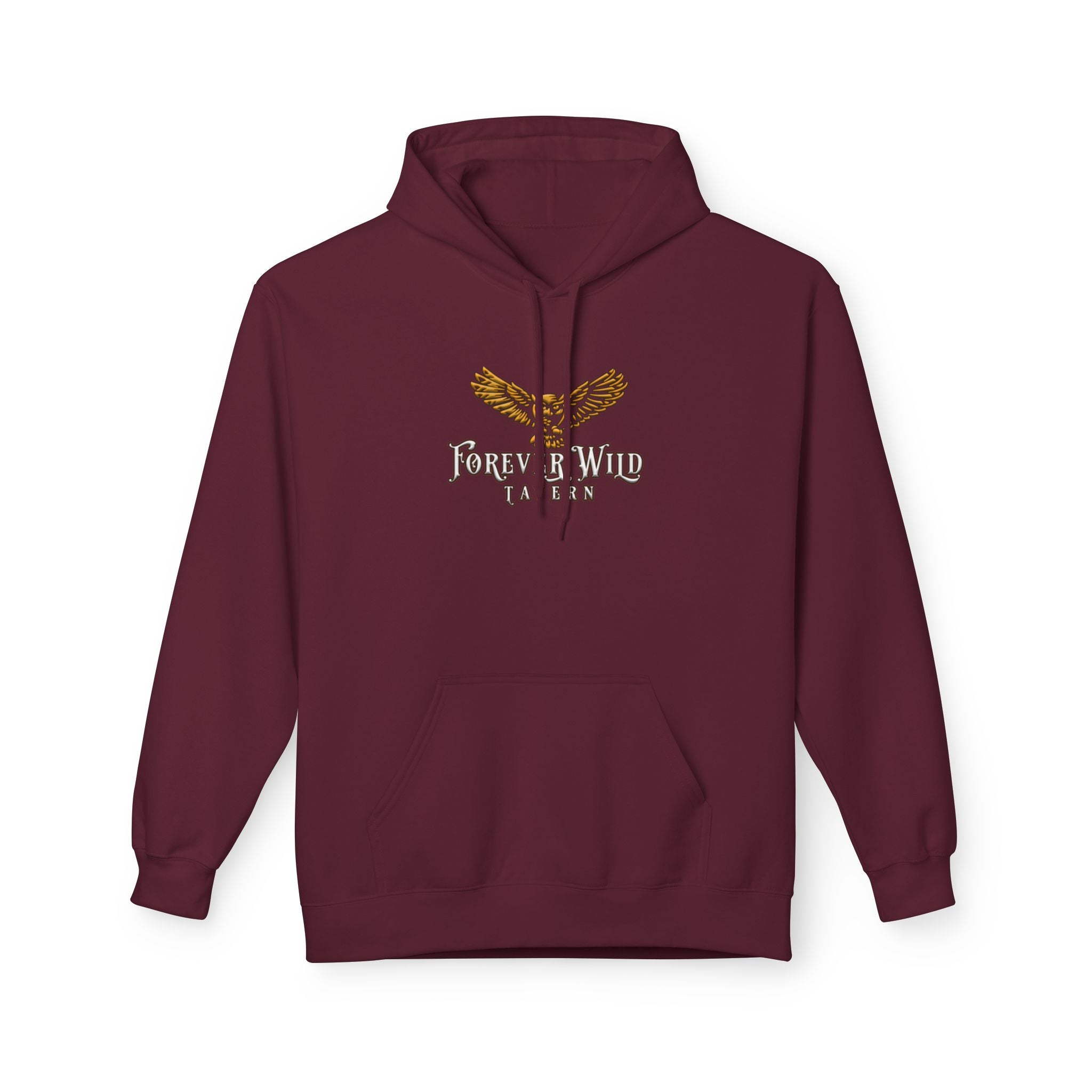 Forever Wild Tavern Hoodie — Historic Logo Large Front Logo