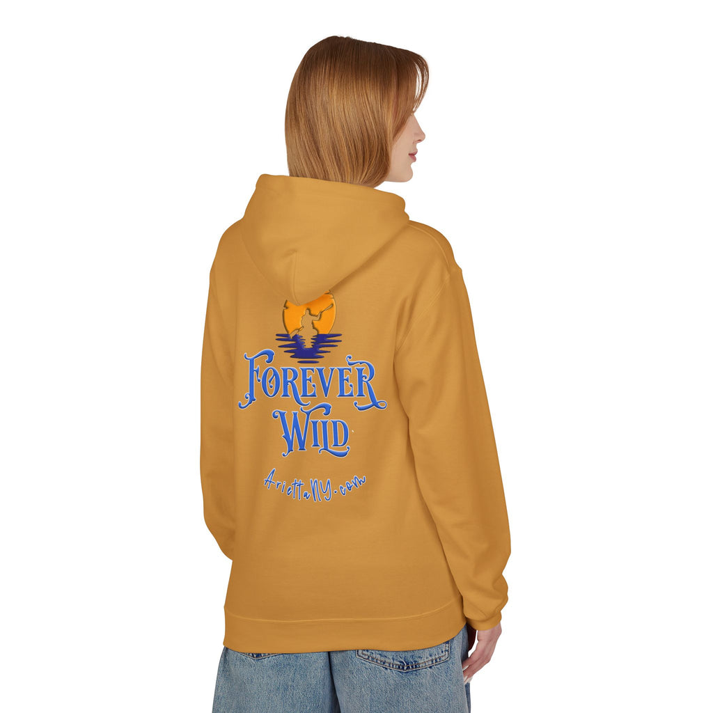 Forever Wild Tavern Adirondack Hoodie — Summer Logo