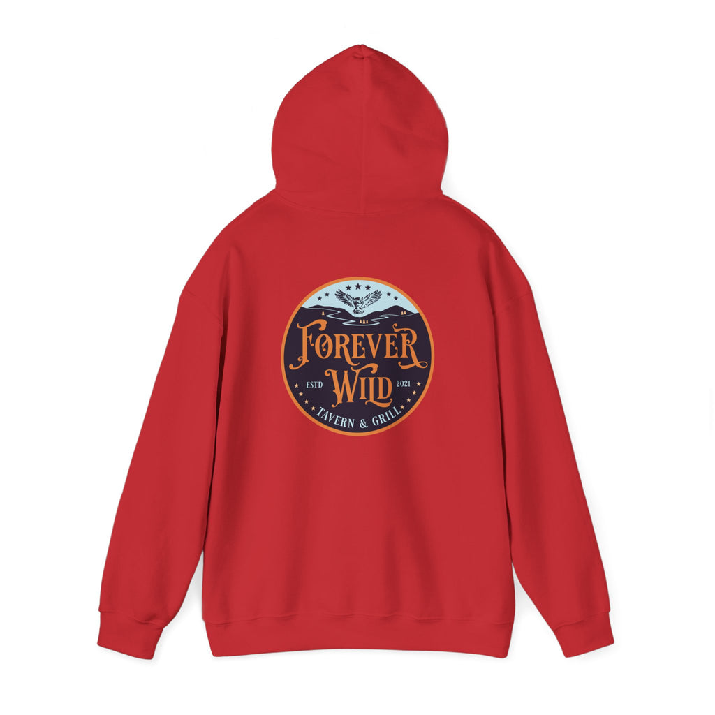 Forever Wild Tavern hoodie | Pullover Sweatshirt, Both Sides