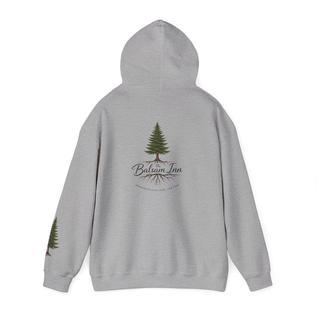 Hoodie - Balsam Inn Pine Tree Hoodie with Roots Logo