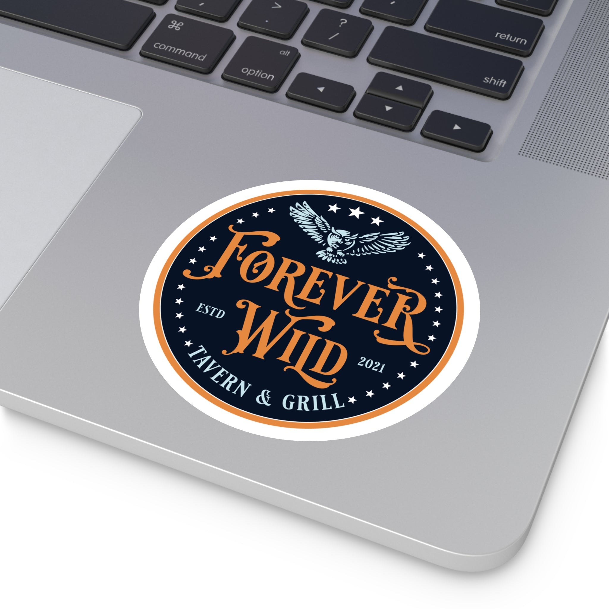 Forever Wild Round Stickers, Indoor\Outdoor