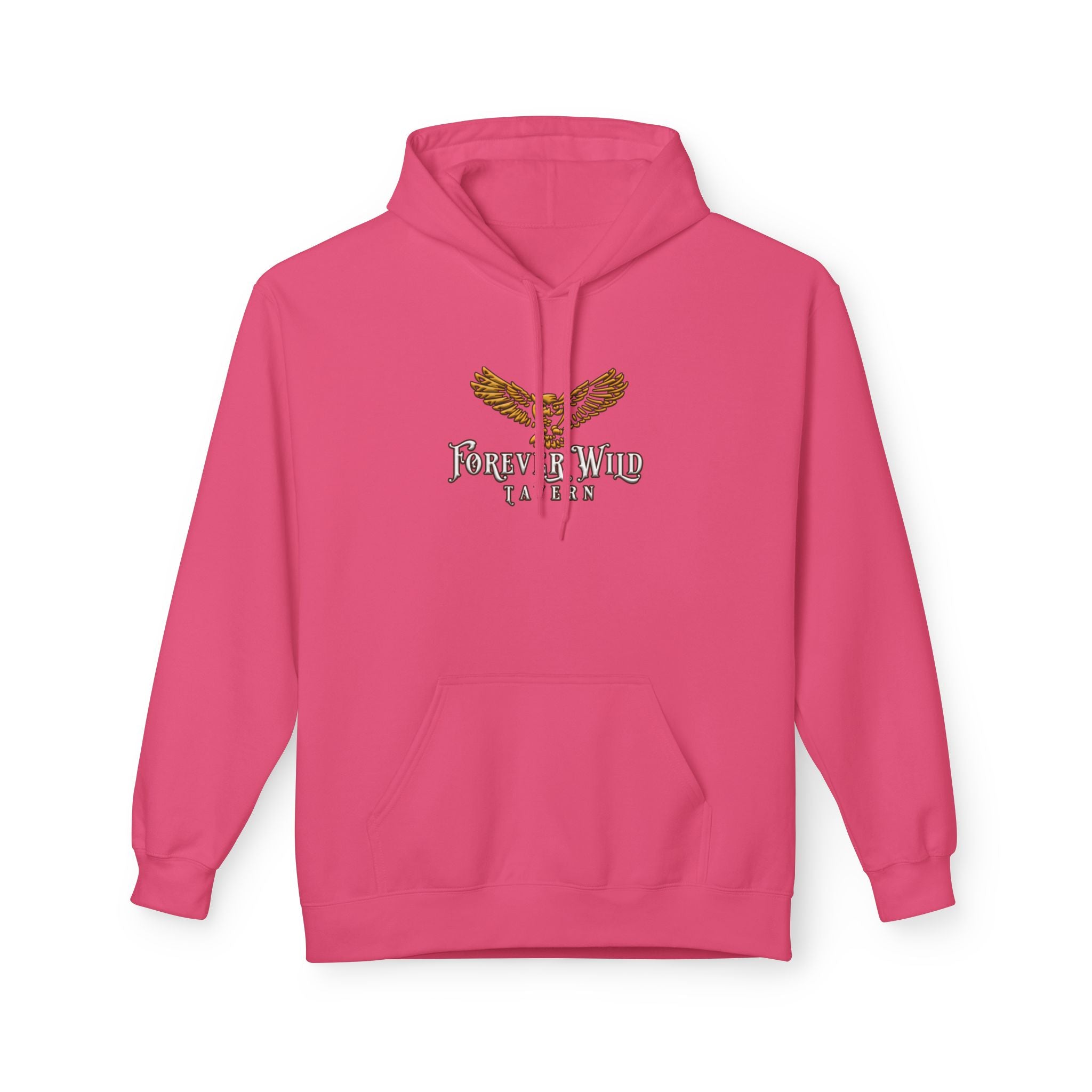 Forever Wild Tavern Hoodie — Historic Logo Large Front Logo