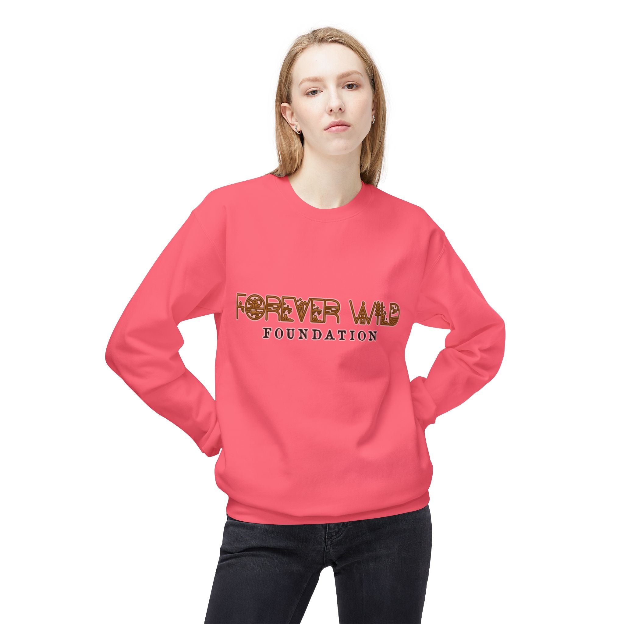Forever Wild Foundation crewneck sweatshirt | Adirondacks Mercandise