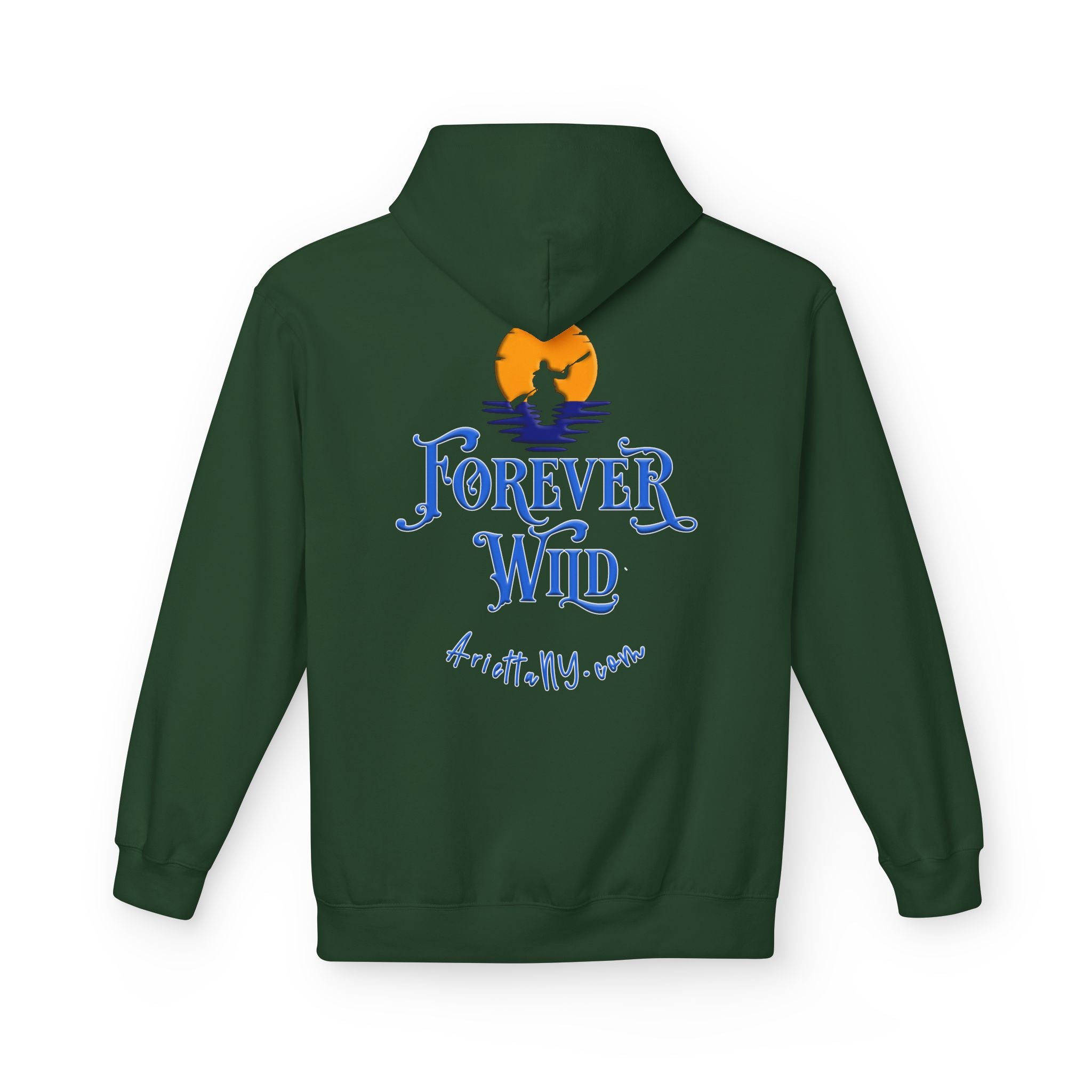 Forever Wild Tavern Adirondack Hoodie — Summer Logo