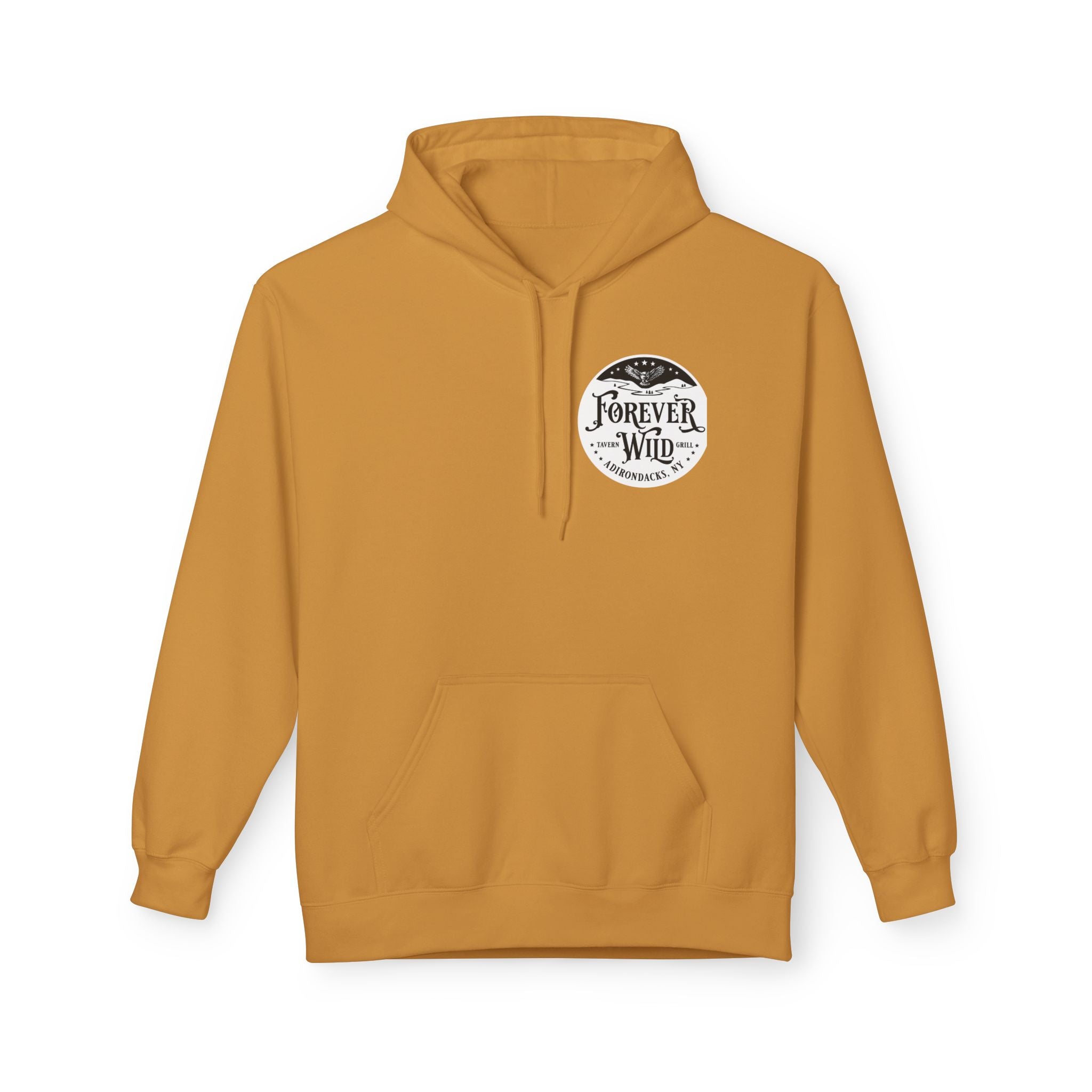 Forever Wild Tavern Snowmobile Hoodie | Winter Logo UNISEX
