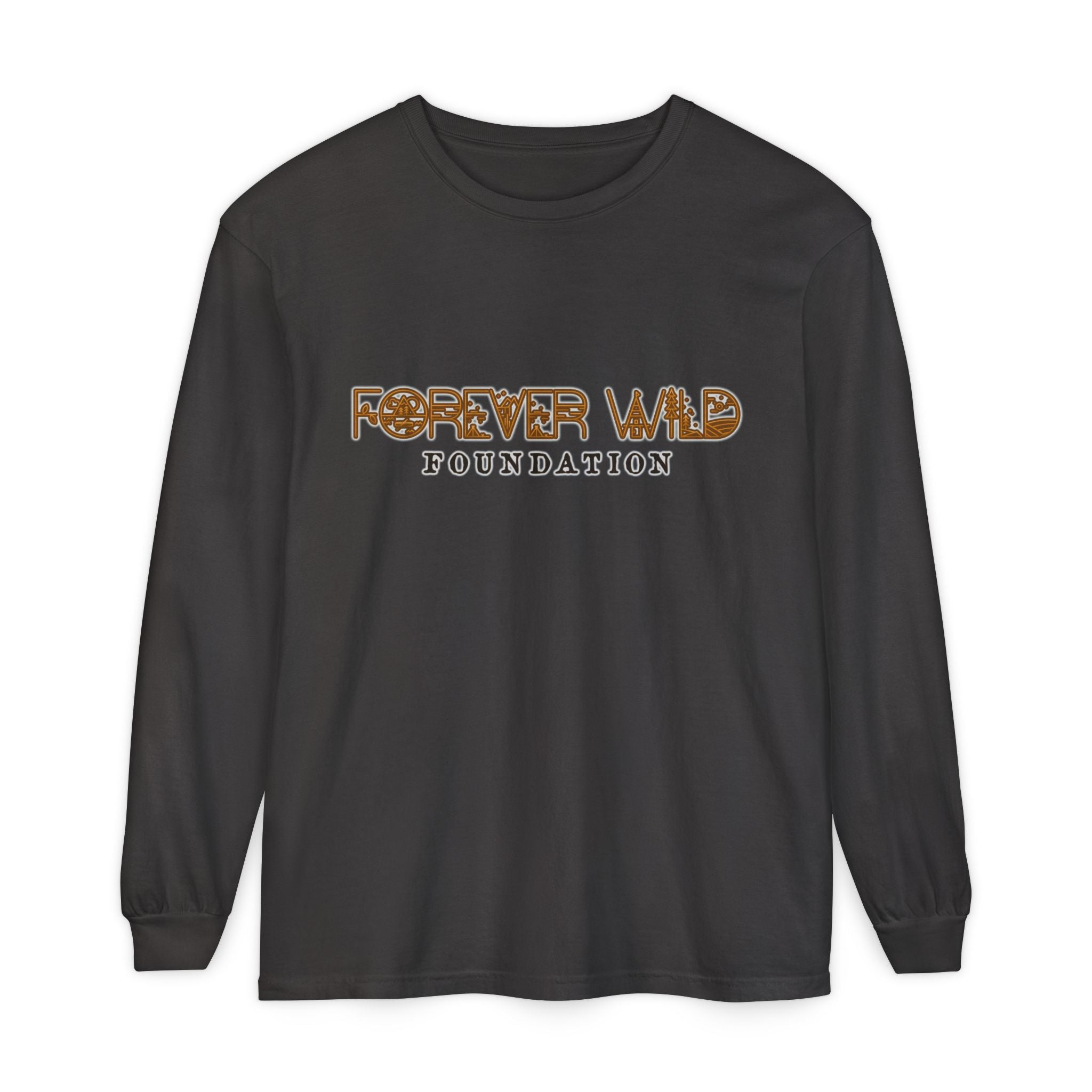 Forever Wild Foundation logo Long Sleeve T-Shirt | Nature Conservation